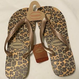 Cheetah Print Havaianas